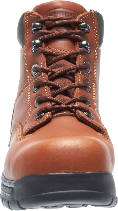 Wolverine Harrison Steel Toe 6" W04904 Mens Brown Wide Work & Safety Boots