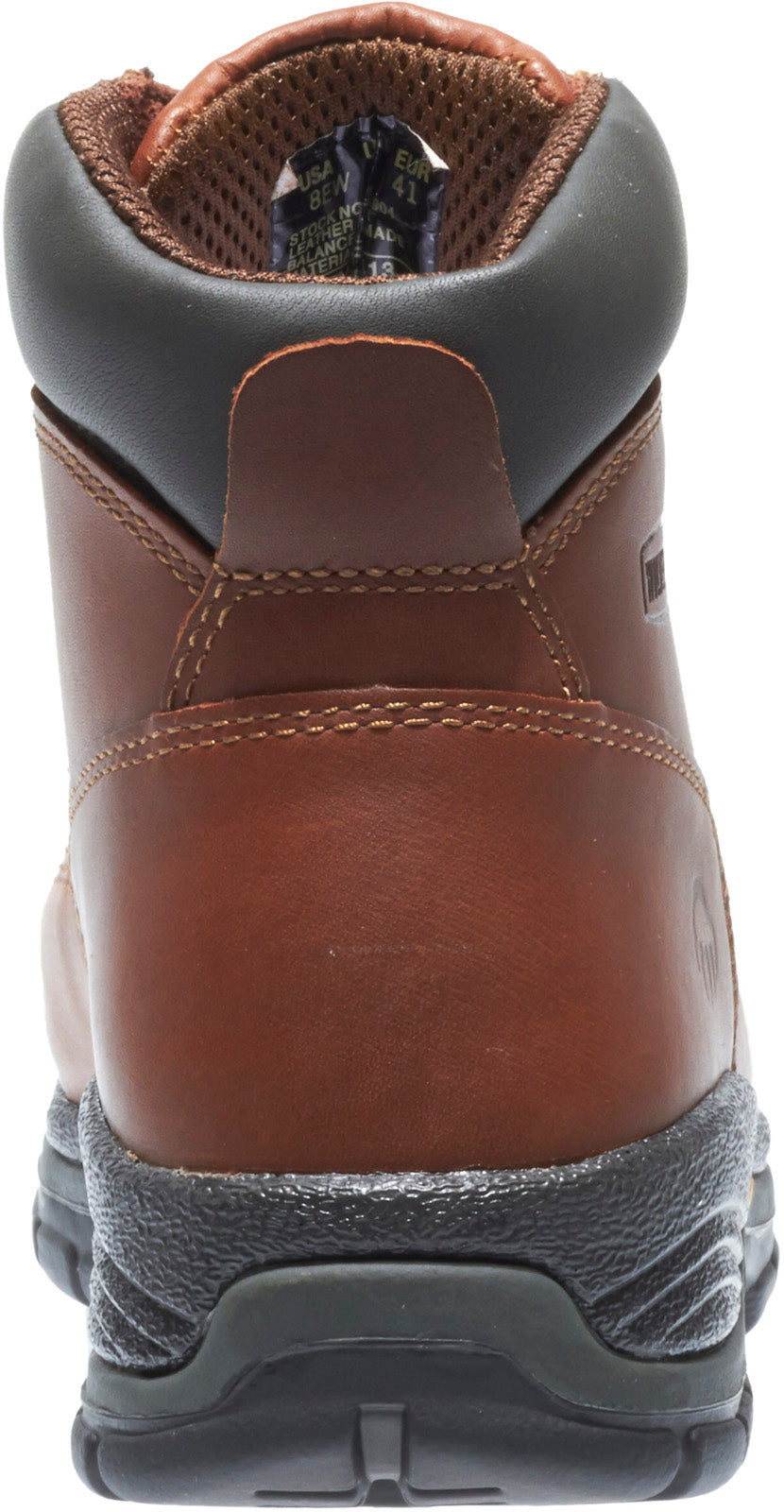 Wolverine Harrison Steel Toe 6" W04904 Mens Brown Wide Work & Safety Boots