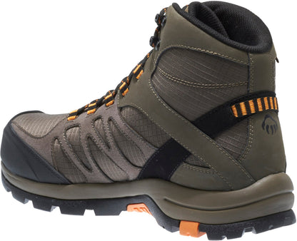 Wolverine Fletcher NT Mid Waterproof Work Hiker Mens Brown Work Boots