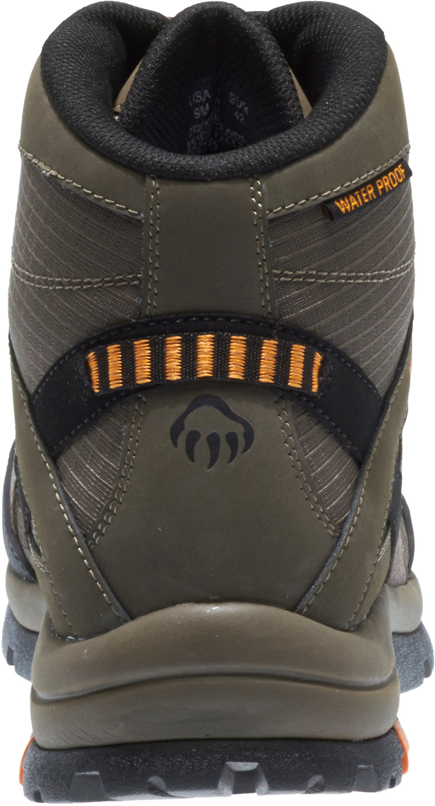 Wolverine Fletcher NT Mid Waterproof Work Hiker Mens Brown Work Boots