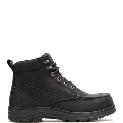 Wolverine Carlsbad Moc Toe WP Steel Toe 6" Mens Black Work & Safety Boots