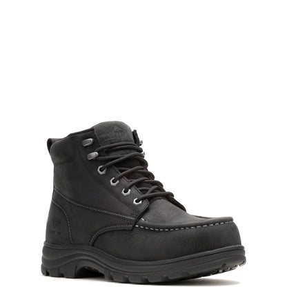 Wolverine Carlsbad Moc Toe WP Steel Toe 6" Mens Black Work & Safety Boots