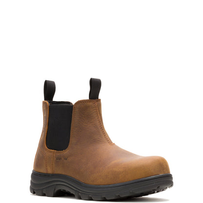 Wolverine Carlsbad Waterproof Steel Toe Romeo Mens Brown Work & Safety Boots