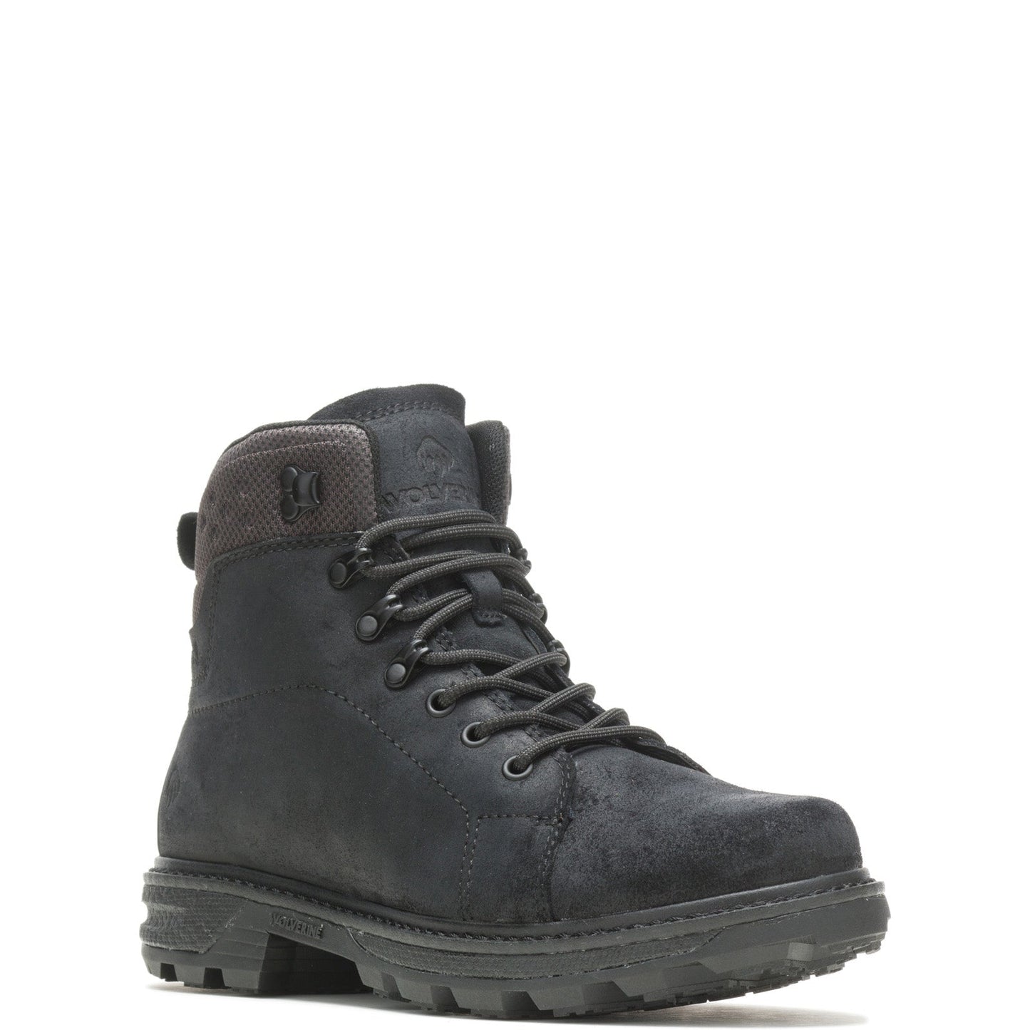 Wolverine Forge Usprg Waterproof 6" W880274 Mens Black Work & Safety Boots