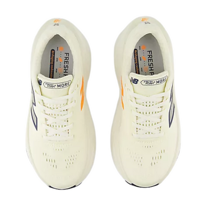 Fresh Foam X More v5 (B) Women's :Angora | Sea Salt