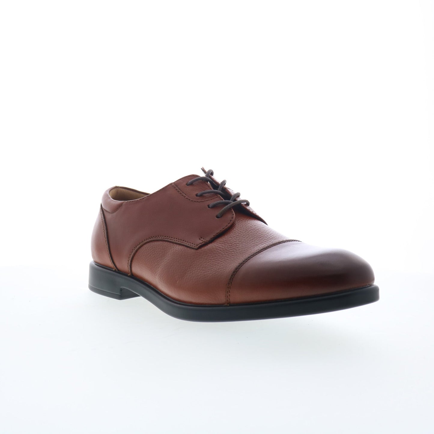 La Milano Windsor A11715 Mens Brown Oxfords & Lace Ups Cap Toe Shoes