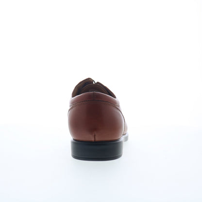 La Milano Windsor A11715 Mens Brown Oxfords & Lace Ups Cap Toe Shoes
