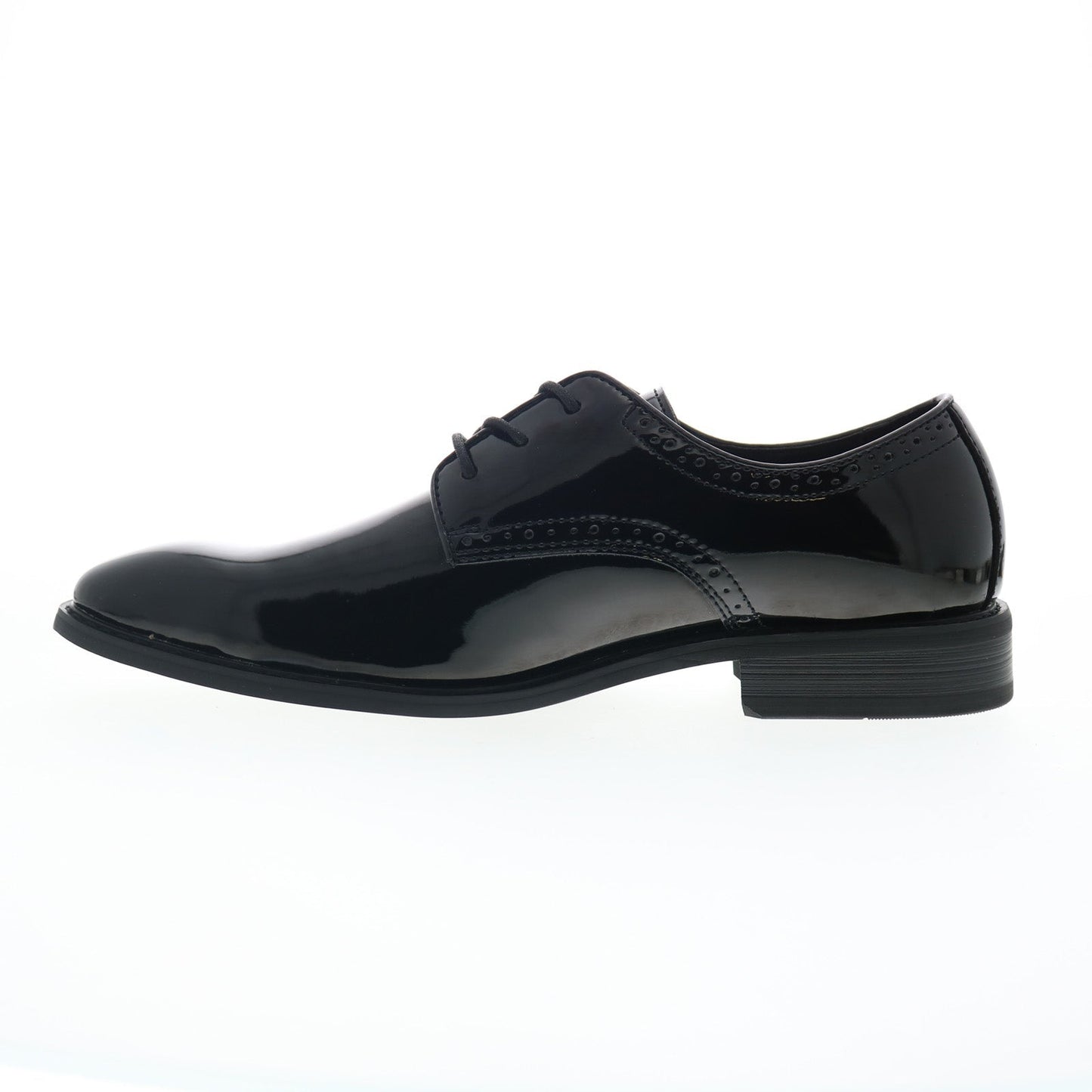 La Milano Payton Tuxedo A11875 Mens Black Oxfords & Lace Ups Plain Toe Shoes