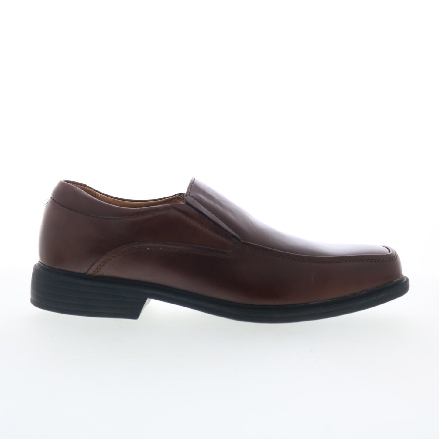 La Milano Bill A1720 Mens Brown Leather Loafers & Slip Ons Casual Shoes