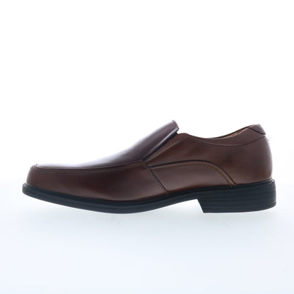 La Milano Bill A1720 Mens Brown Leather Loafers & Slip Ons Casual Shoes