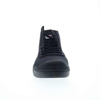 Avenger Blade 8 Eye Soft Toe A4104 Mens Black Canvas Work & Safety Shoes
