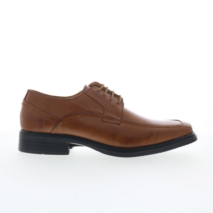 La Milano A656123 Mens Brown Leather Oxfords & Lace Ups Casual Shoes