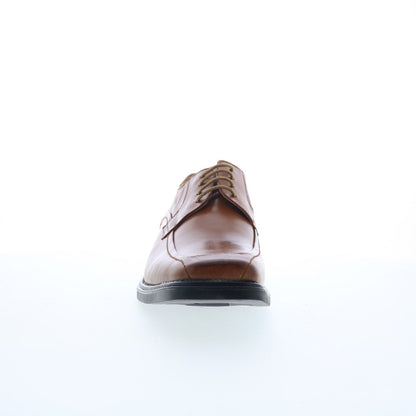 La Milano A656123 Mens Brown Leather Oxfords & Lace Ups Casual Shoes