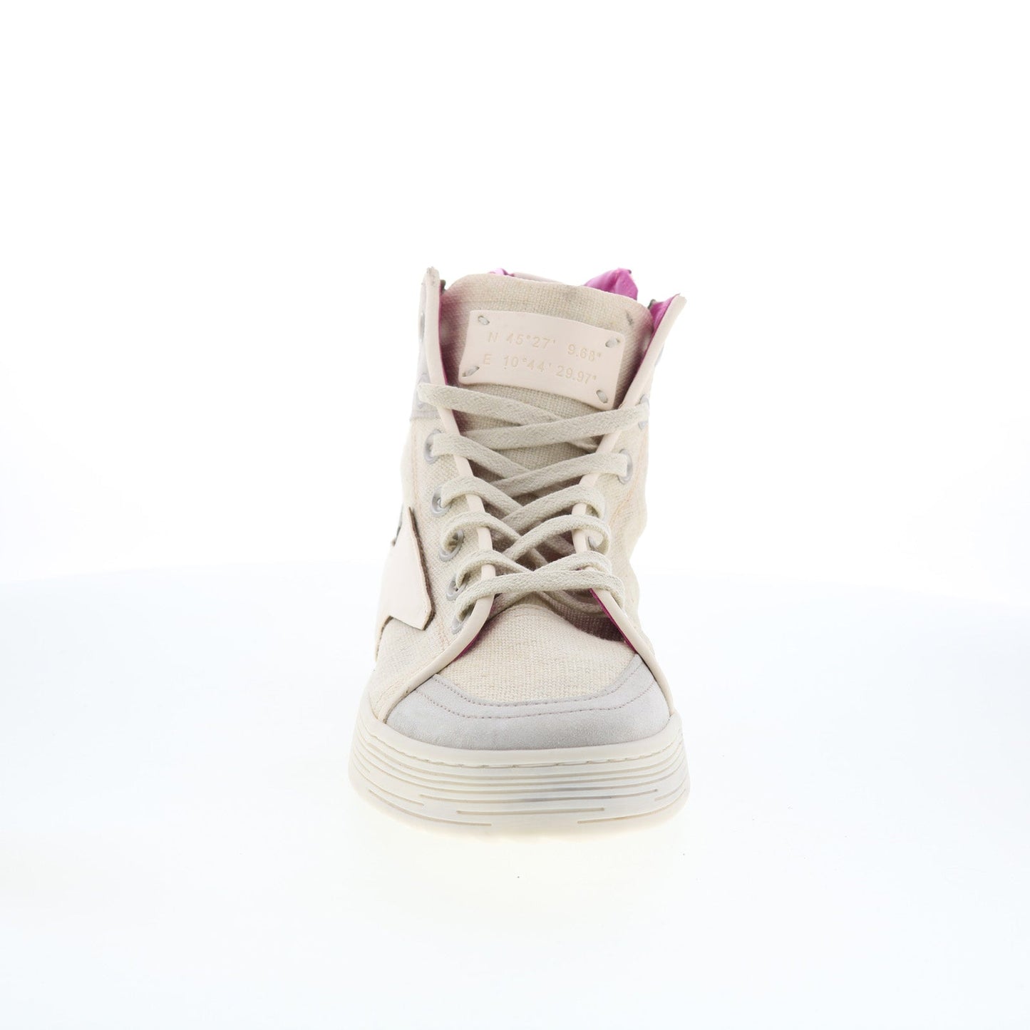 A.S. 98 Adler Womens Beige Leather Lace Up Lifestyle Sneakers Shoes