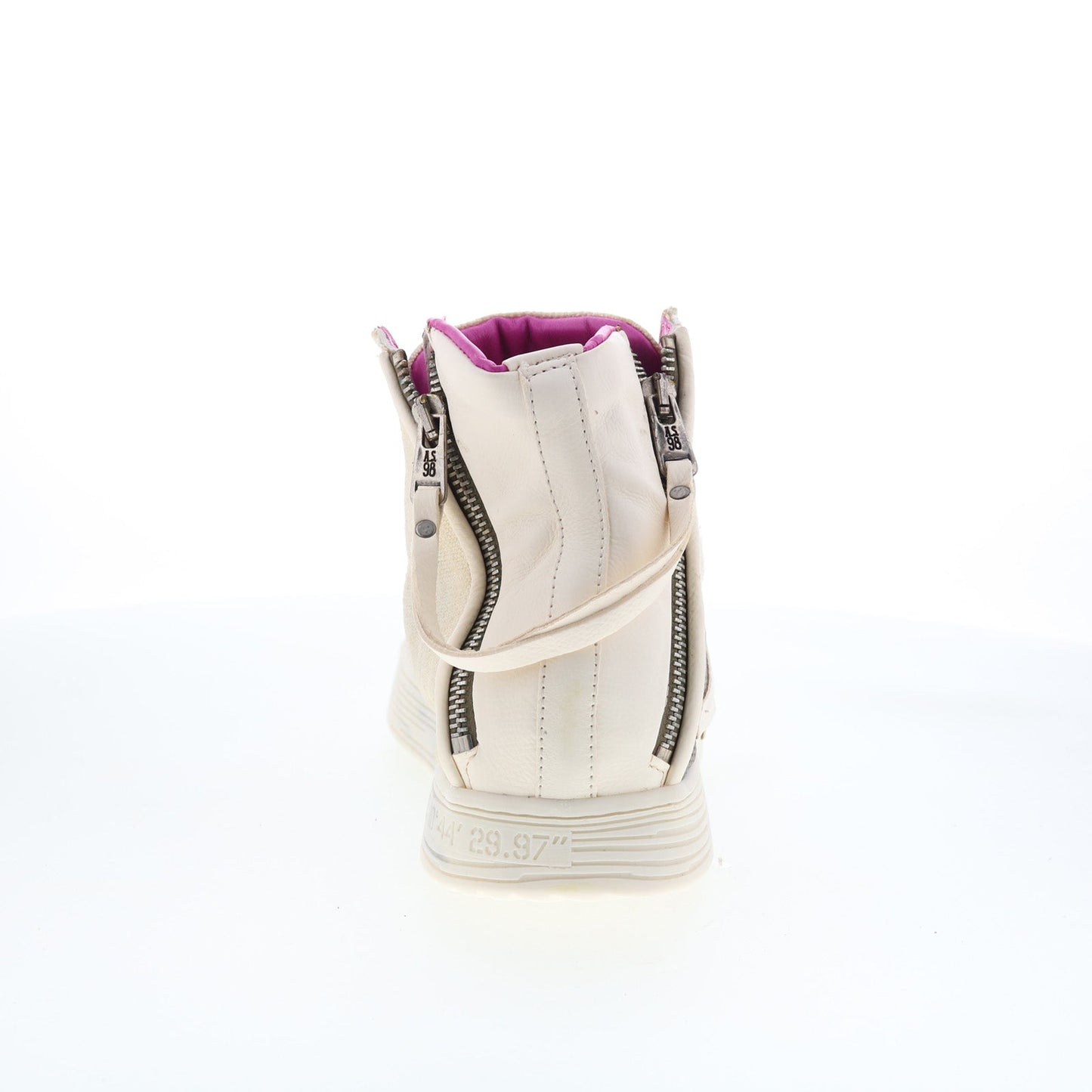 A.S. 98 Adler Womens Beige Leather Lace Up Lifestyle Sneakers Shoes