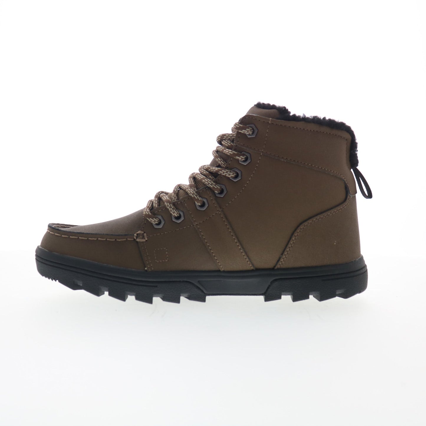 DC Woodland ADYB700042-DCC Mens Brown Leather Lace Up Casual Dress Boots