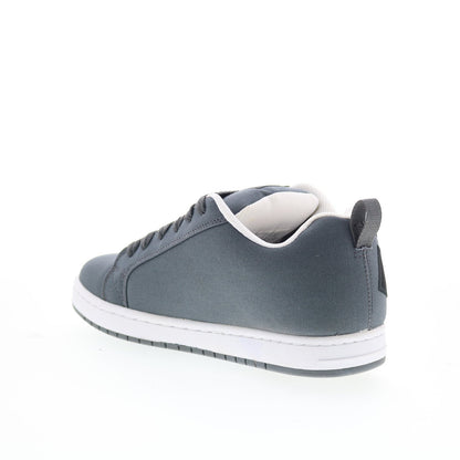 DC Court Graffik TX ADYS100591-GRW Mens Gray Skate Inspired Sneakers Shoes