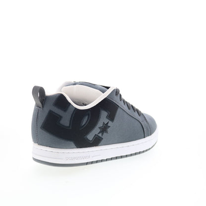 DC Court Graffik TX ADYS100591-GRW Mens Gray Skate Inspired Sneakers Shoes
