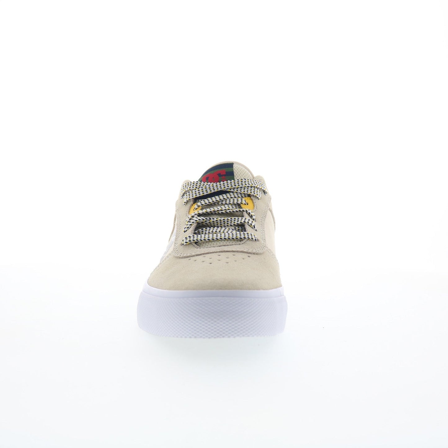 DC Teknic ADYS300763-OG2 Mens Beige Suede Skate Inspired Sneakers Shoes