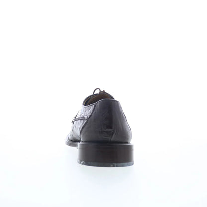 Ferrini Alligator Ostrich 3747 Mens Brown Oxfords & Lace Ups Casual Shoes