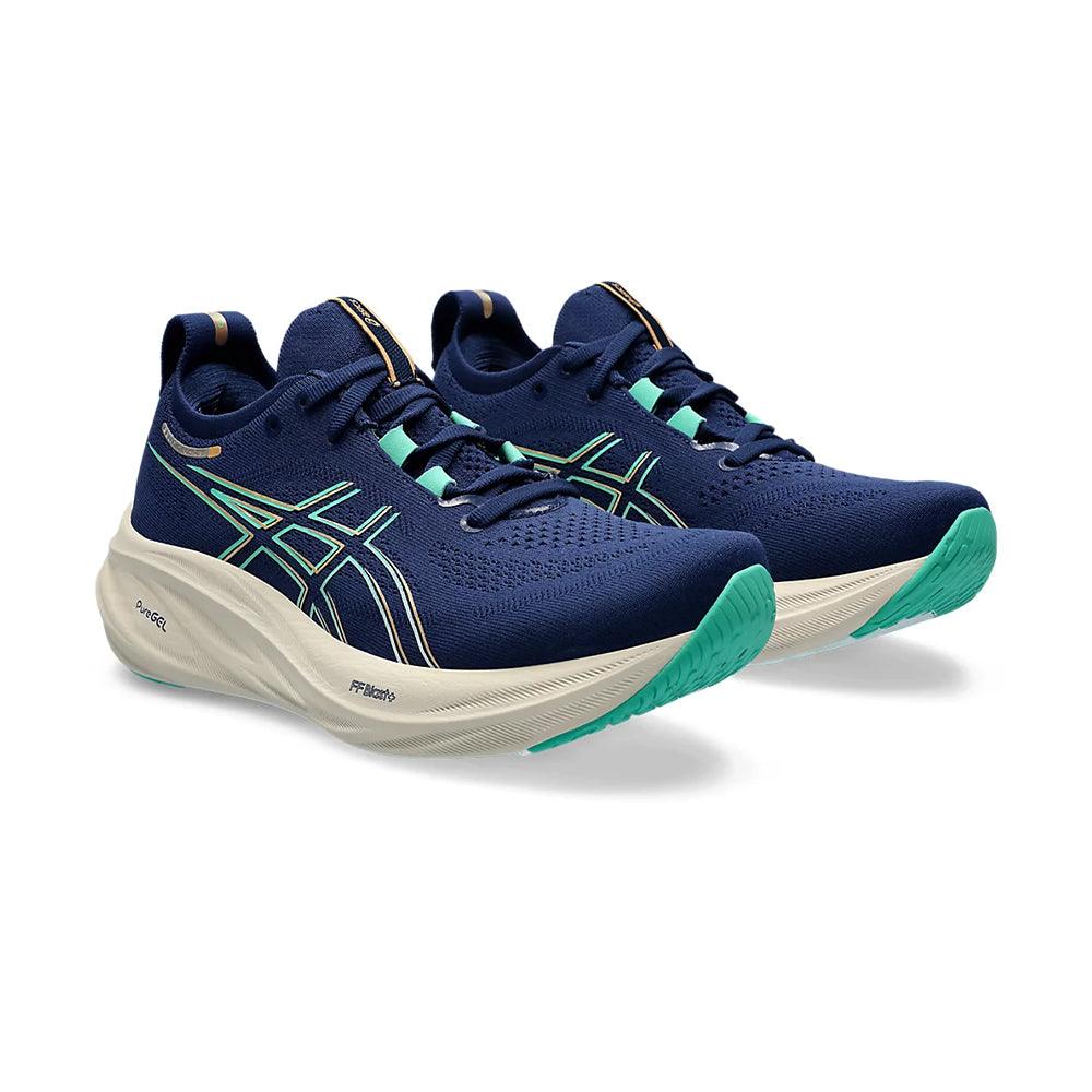 Gel-Nimbus 26 Women's :Blue Expanse | Aurora Green