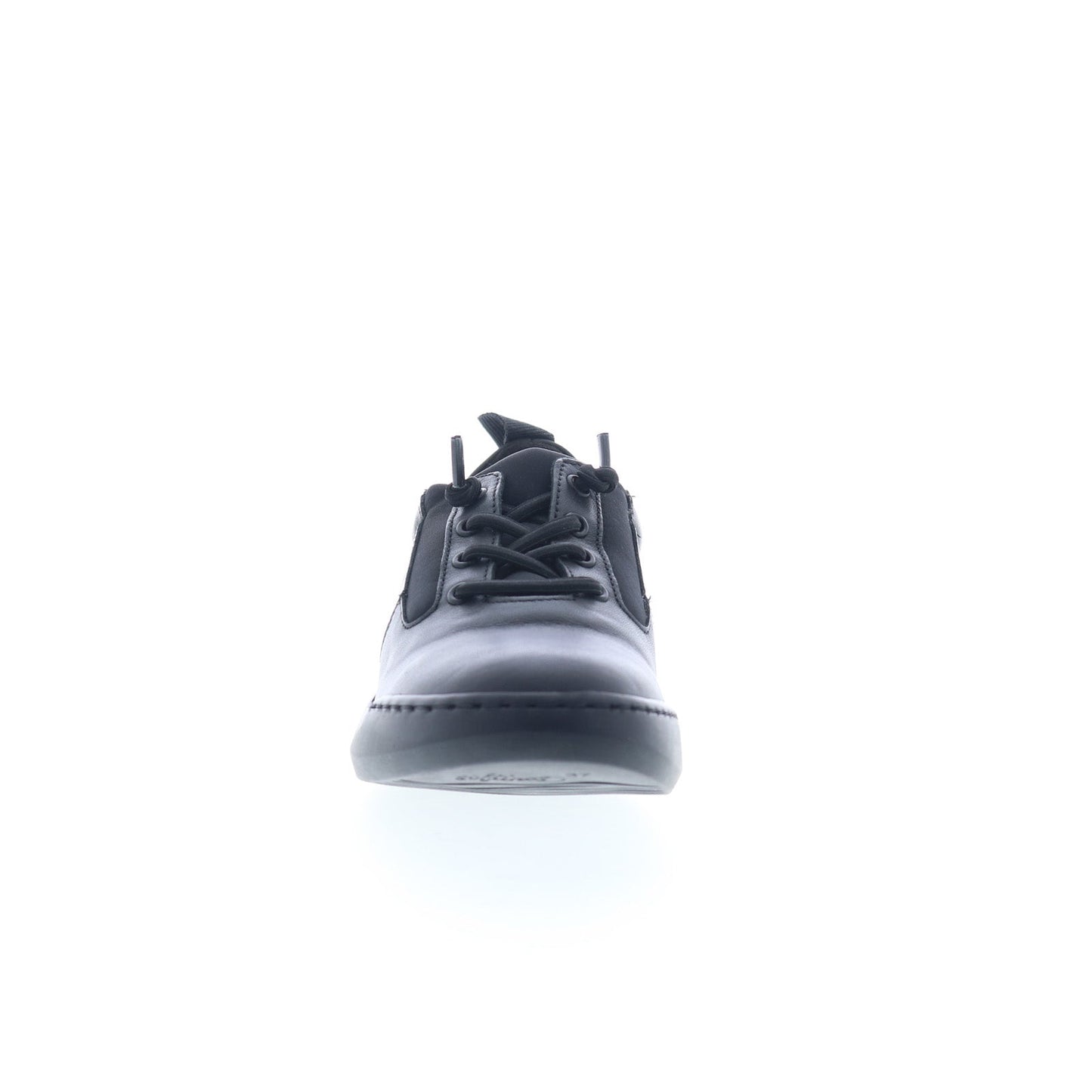 Softinos Bann BANN730SOF-000 Womens Black Leather Lifestyle Sneakers Shoes