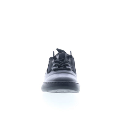 Softinos Bann BANN730SOF-000 Womens Black Leather Lifestyle Sneakers Shoes