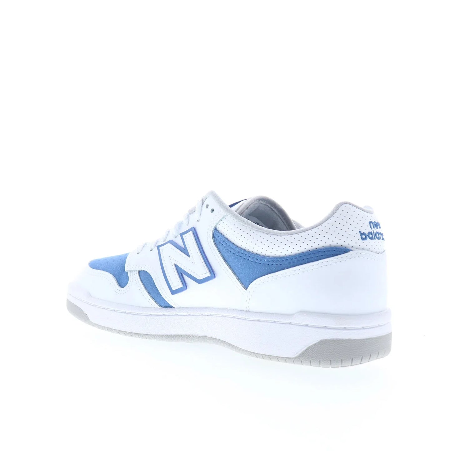 New Balance 480 BB480LRB Mens White Leather Lifestyle Sneakers Shoes
