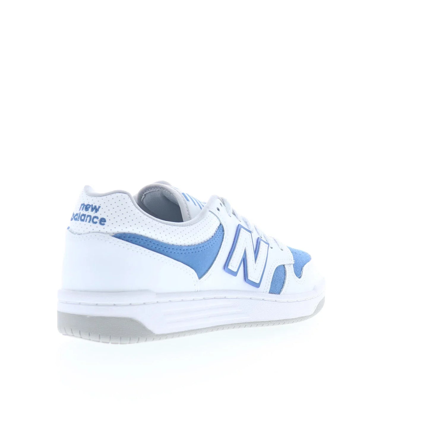 New Balance 480 BB480LRB Mens White Leather Lifestyle Sneakers Shoes