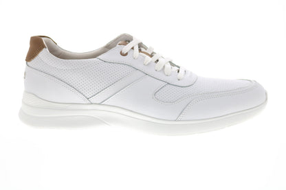 Rockport Total Motion Active Mudguard Mens White Wide Sneakers Shoes