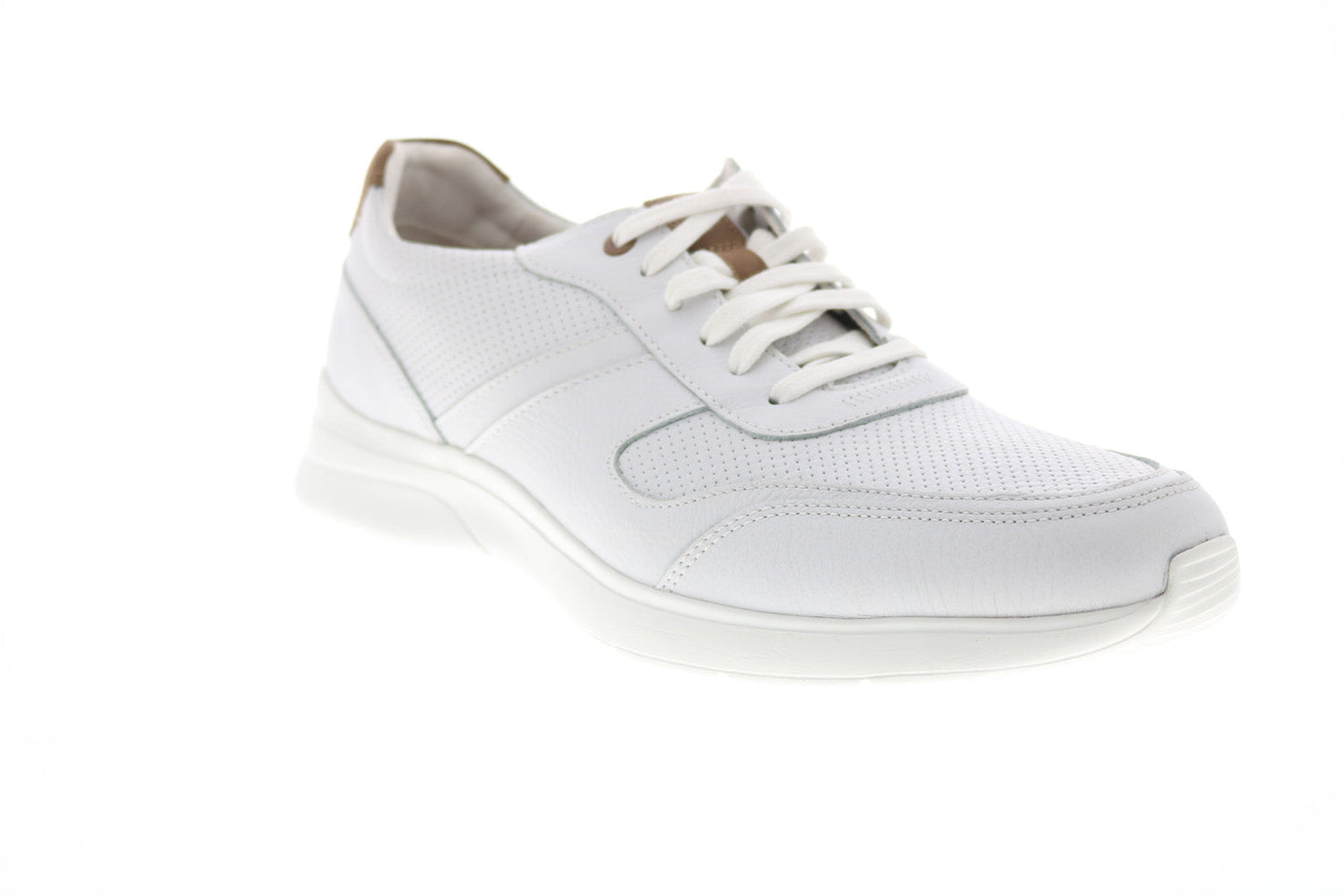 Rockport Total Motion Active Mudguard Mens White Wide Sneakers Shoes