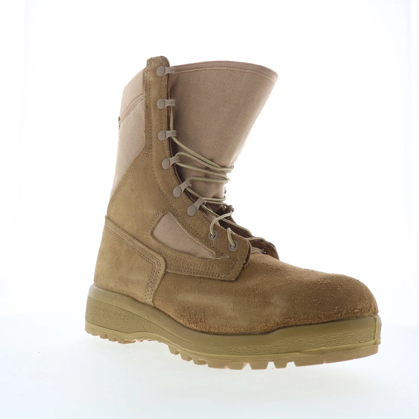 Belleville Hot Weather Flight Combat Made In USA Mens Brown Tactical Boots
