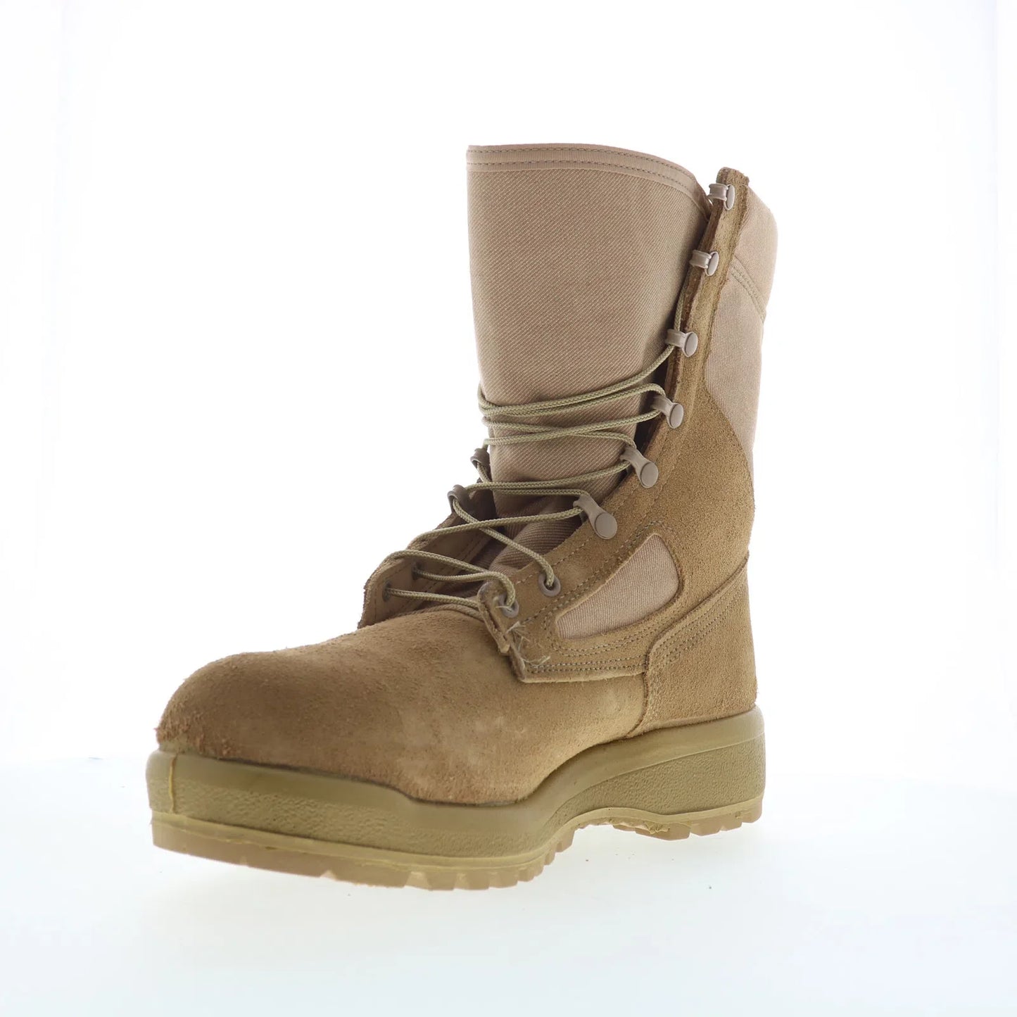 Belleville Hot Weather Flight Combat Made In USA Mens Brown Tactical Boots