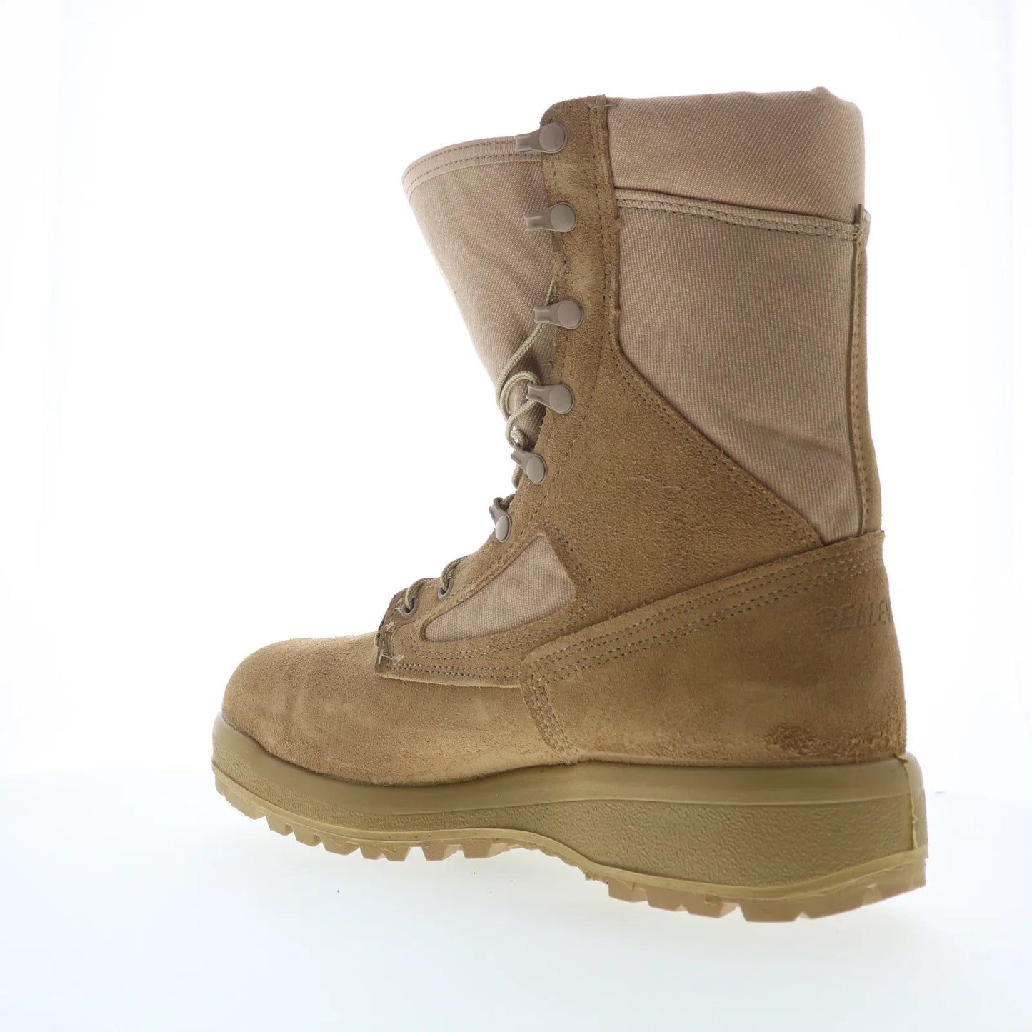 Belleville Hot Weather Flight Combat Made In USA Mens Brown Tactical Boots