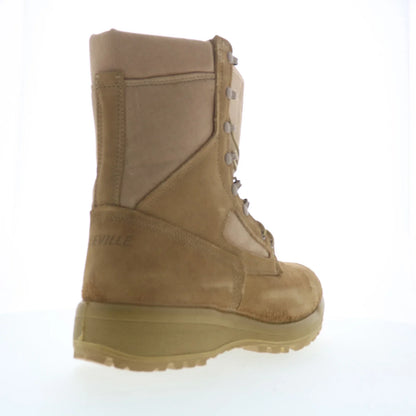 Belleville Hot Weather Flight Combat Made In USA Mens Brown Tactical Boots
