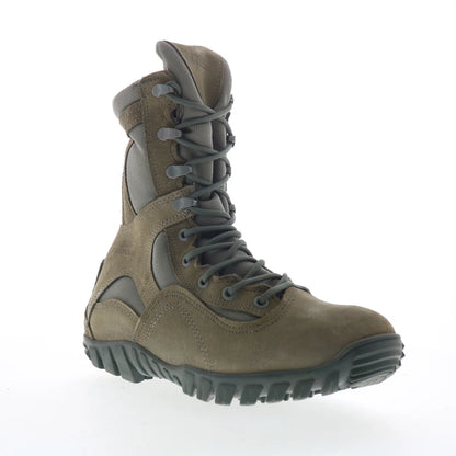 Belleville Sabre Made In USA 693 Mens Gray Suede Lace Up Tactical Boots