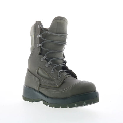 Belleville Maintainer Steel Toe Made In USA Mens Gray Wide Tactical Boots