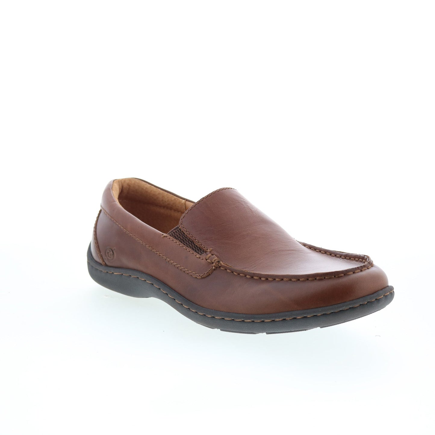 Born Brompton II BM0010716 Mens Brown Loafers & Slip Ons Casual Shoes