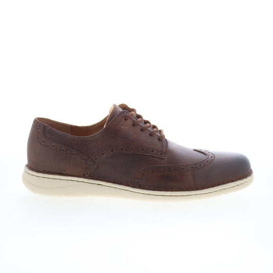 Born Tobias BM0012223 Mens Brown Leather Oxfords & Lace Ups Casual Shoes