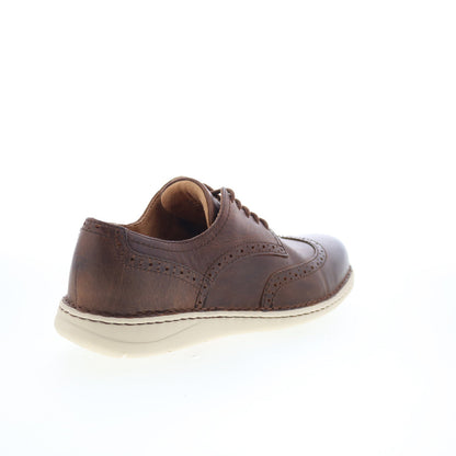 Born Tobias BM0012223 Mens Brown Leather Oxfords & Lace Ups Casual Shoes