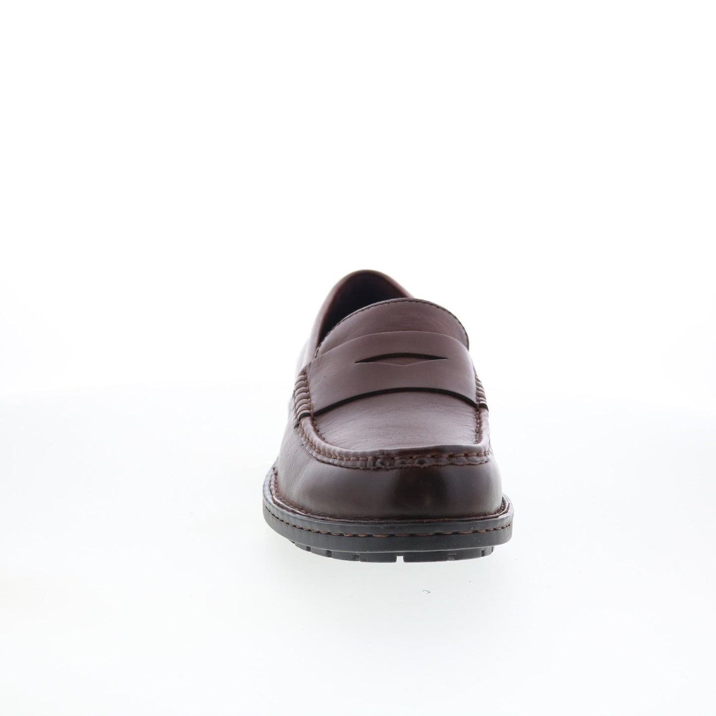 Born Langley BM0018706 Mens Brown Leather Loafers & Slip Ons Penny Shoes