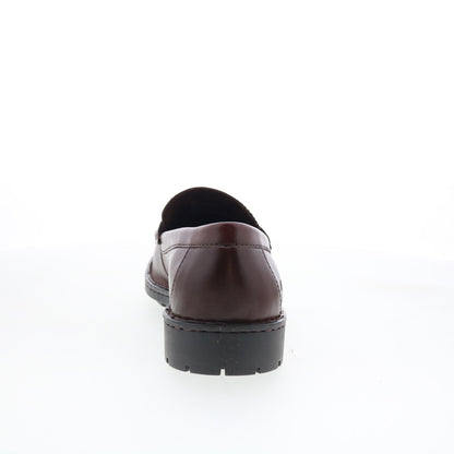 Born Langley BM0018706 Mens Brown Leather Loafers & Slip Ons Penny Shoes
