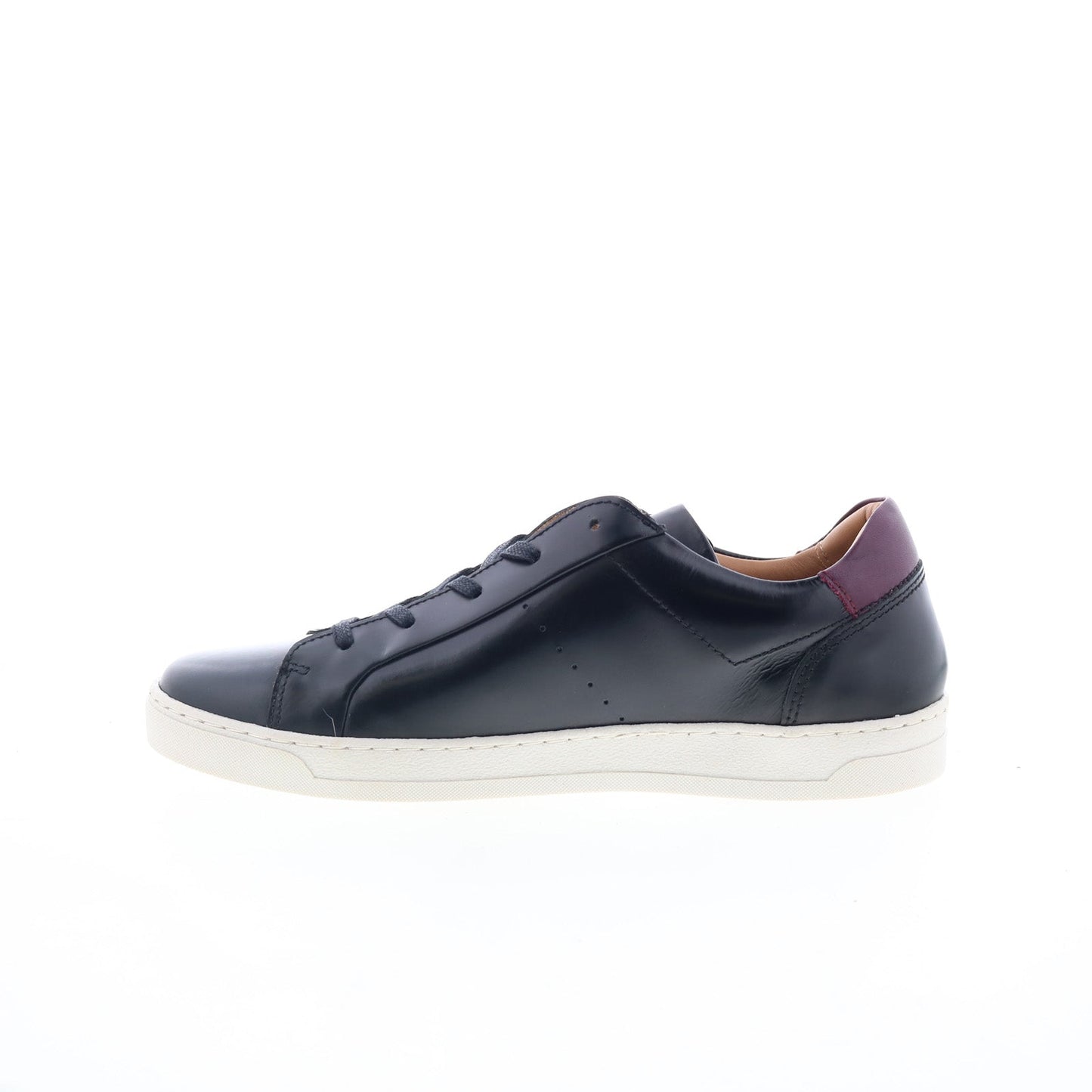 Bruno Magli Dante BM1DANA0P Mens Black Leather Lifestyle Sneakers Shoes