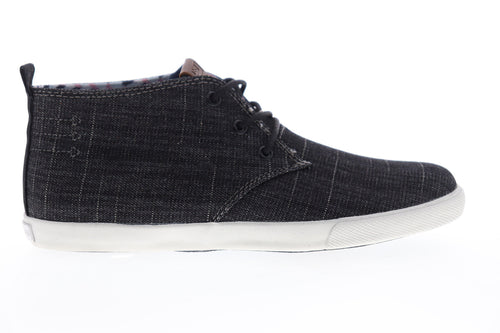 Ben Sherman Bristol Chukka BNM00160 Mens Black Canvas Lifestyle Sneakers Shoes