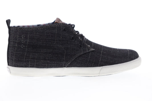 Ben Sherman Bristol Chukka BNM00160 Mens Black Canvas Lifestyle Sneakers Shoes