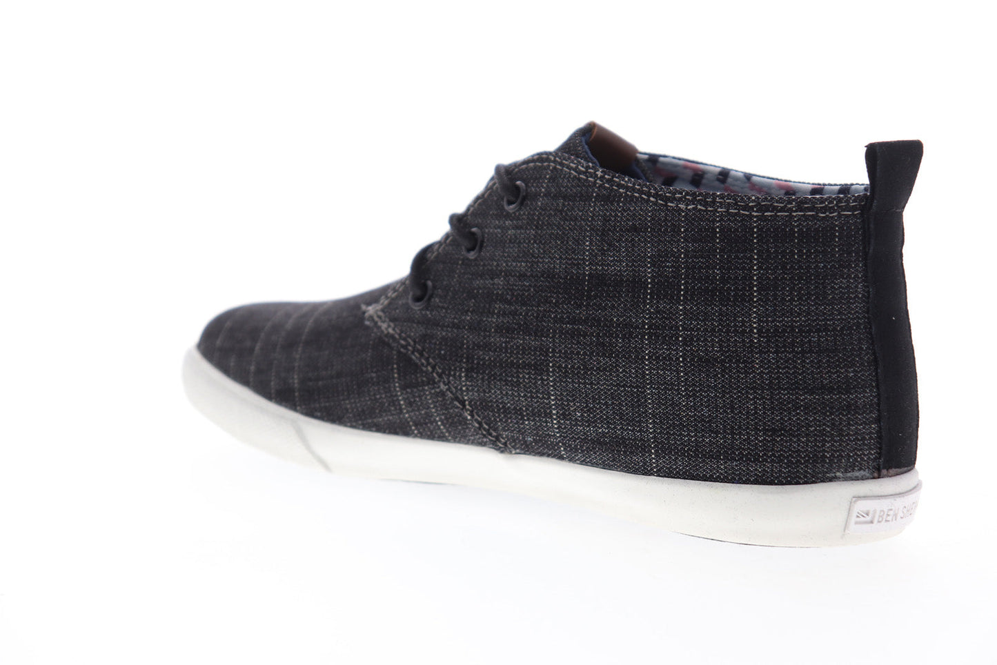 Ben Sherman Bristol Chukka BNM00160 Mens Black Canvas Lifestyle Sneakers Shoes