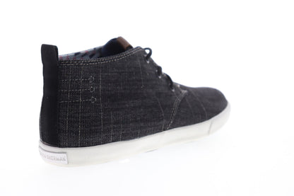 Ben Sherman Bristol Chukka BNM00160 Mens Black Canvas Lifestyle Sneakers Shoes