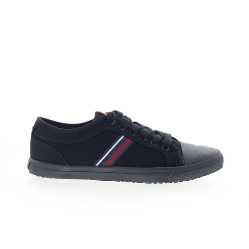 Ben Sherman Madison OX Mens Black Mesh Lifestyle Sneakers Shoes