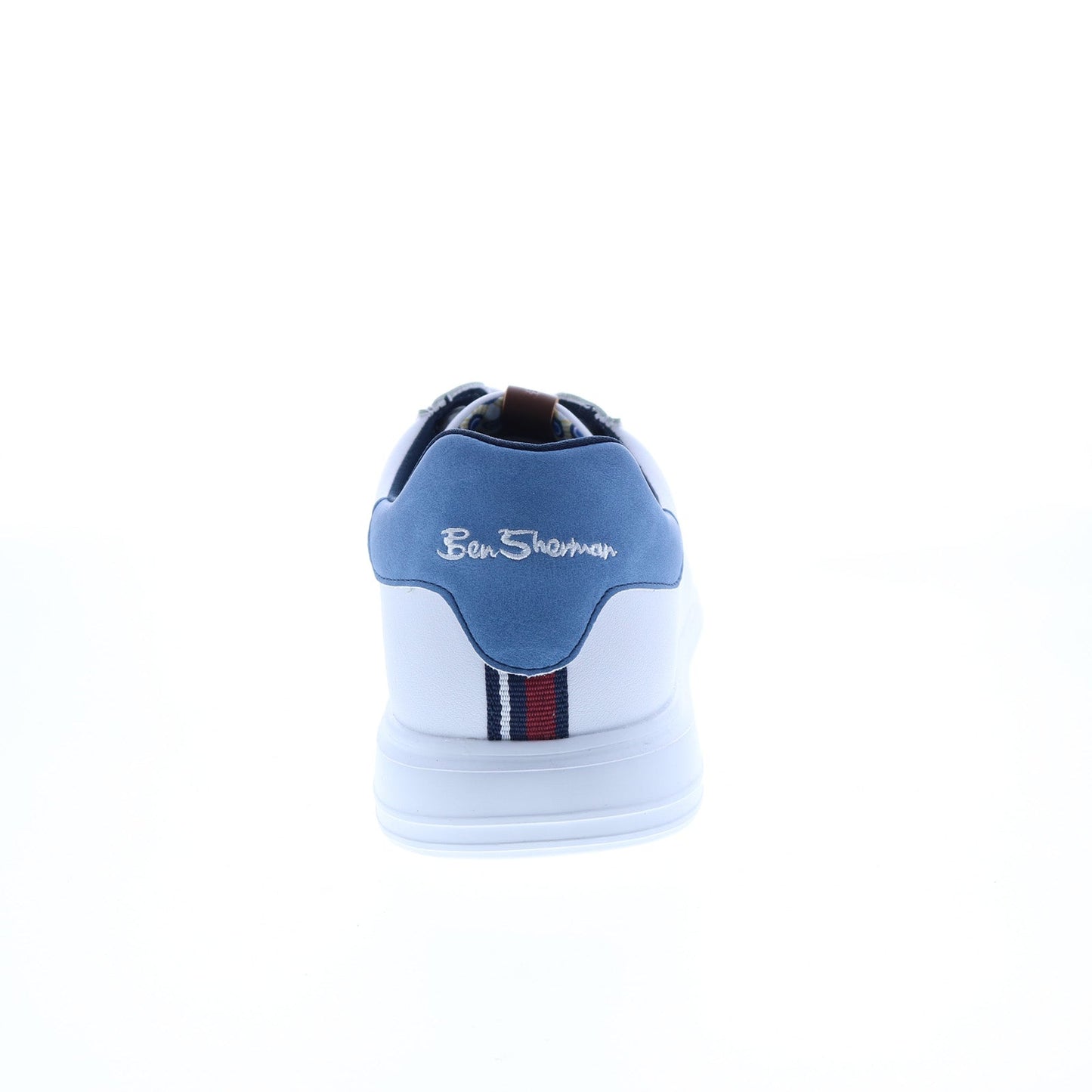 Ben Sherman Hardie Trainer BNMF20108 Mens White Lifestyle Sneakers Shoes