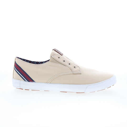 Ben Sherman Pete Laceless BNMS19004-TNCO Mens Beige Lifestyle Sneakers Shoes
